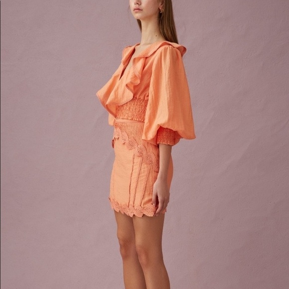 KEEPSAKE | GRAVITY SKIRT TERRACOTTA - Picture 2 of 9